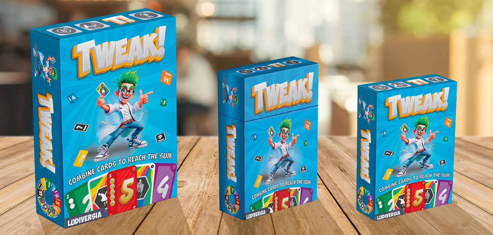 3 boxes Tweak Cards